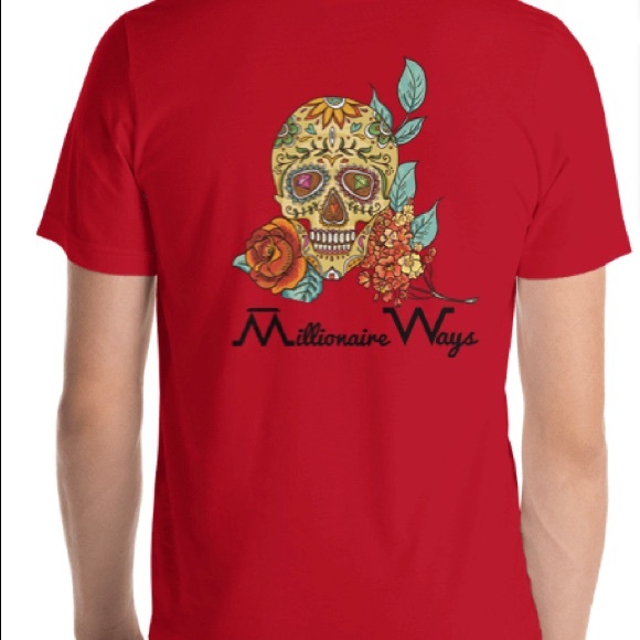 MillionaireWays sugar skull shirt - Picture 2 of 2